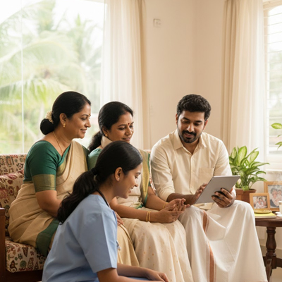 Professional home nursing care in Kochi